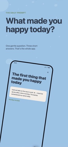 MindHappy - Gratitude Journal Screenshot 2 of 5