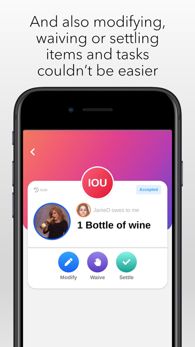 IOweU by 2genio.us screenshot