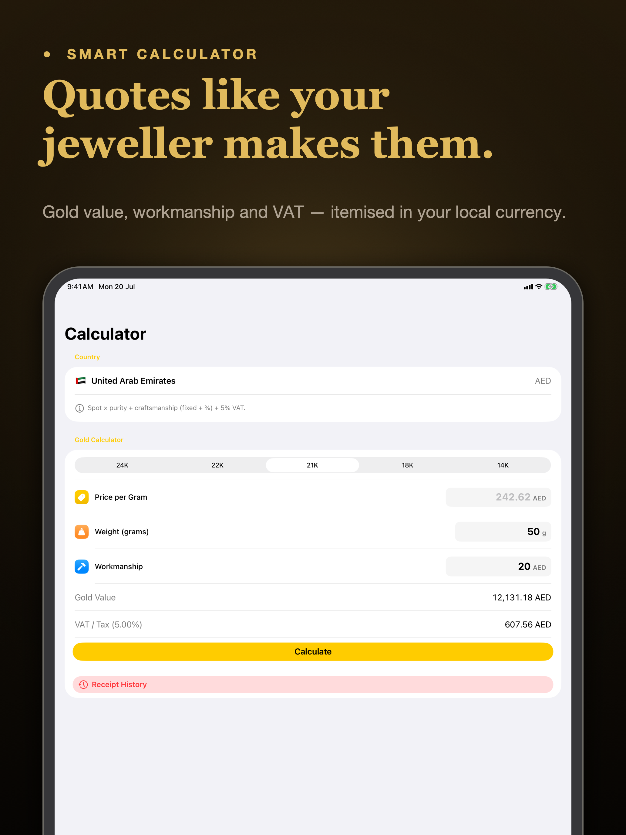 Goldlet screenshot 7