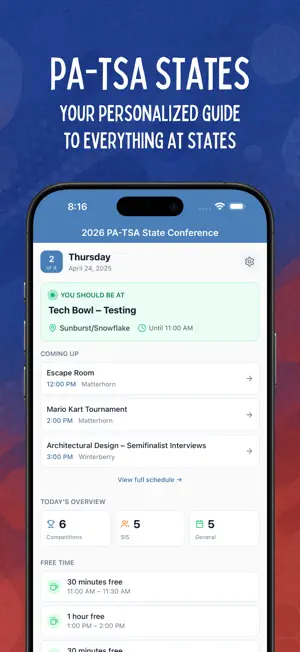 PA-TSA States screenshot 1
