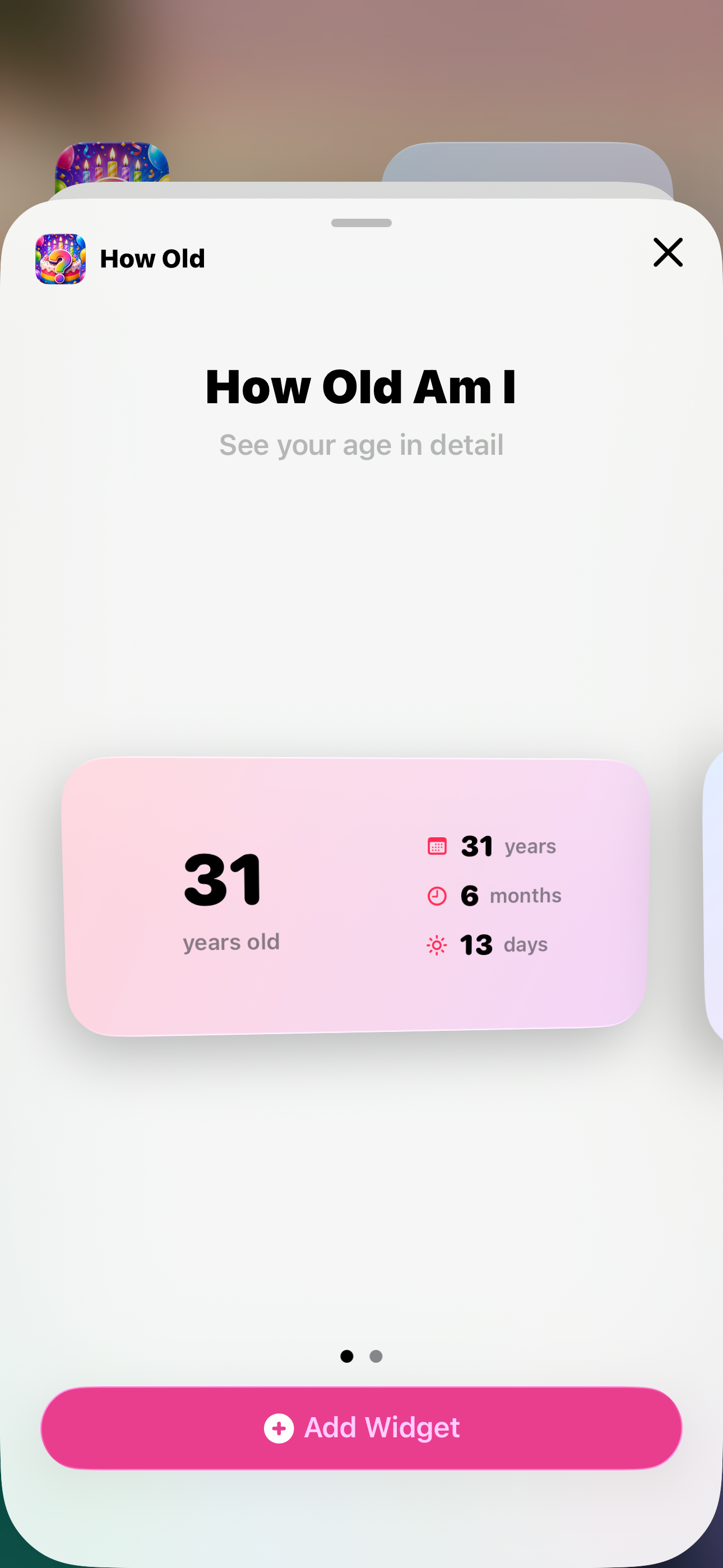 How Old am I - Birthdays & Age