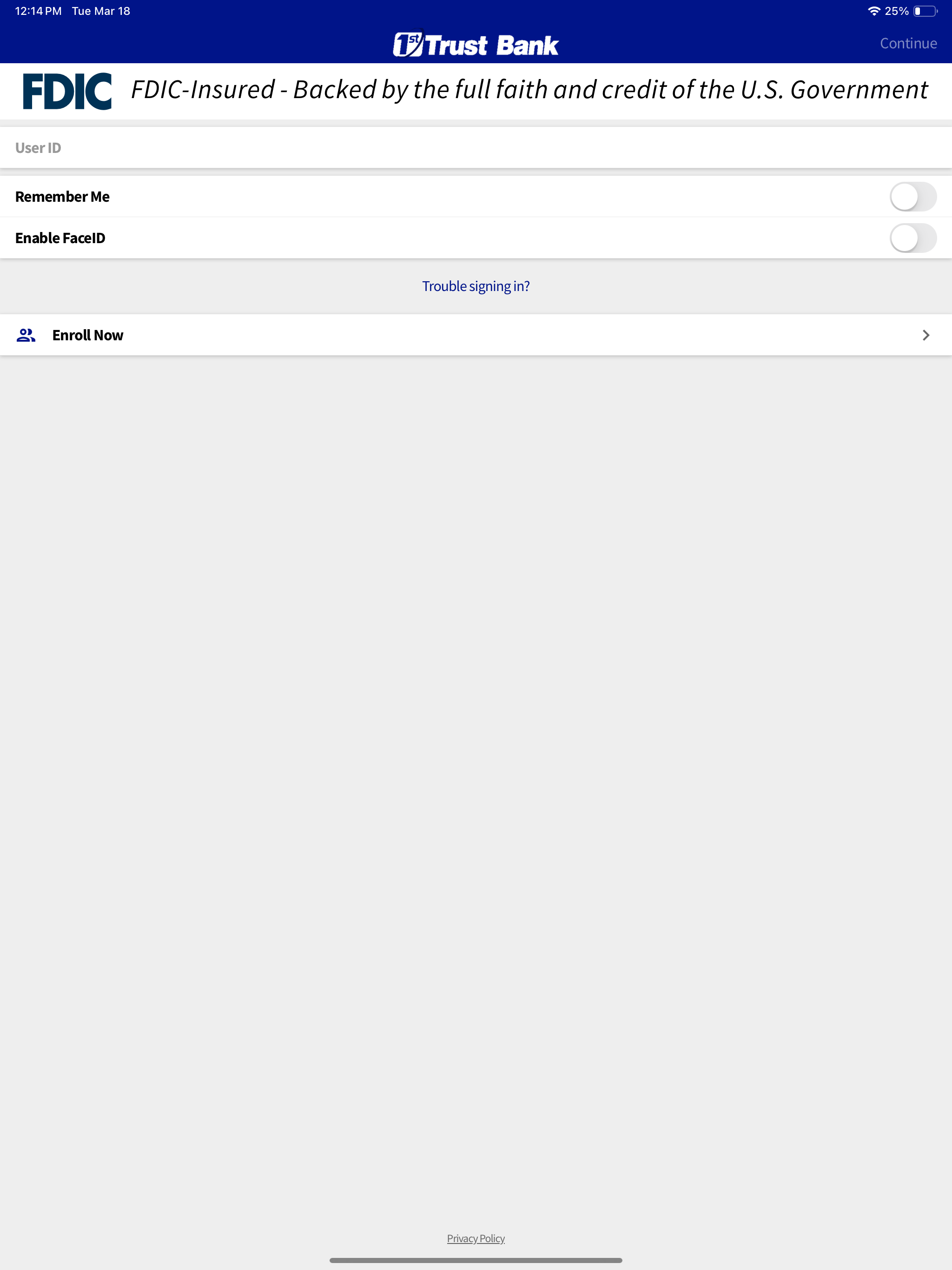 1st Trust Mobile screenshot 8