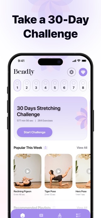 Stretching Exercises - Bendly Screenshot 3 of 7