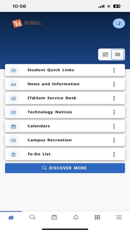 SHSU Mobile App