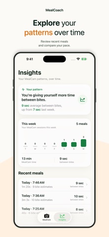 Get MealCoach: Eat Slower Screenshot 2 of 4