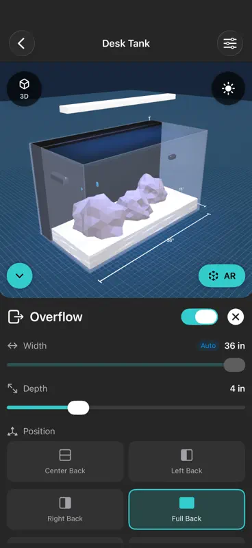 Aquarium Planner AR screenshot 9 of 9