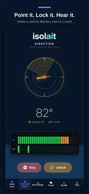 Isolait – Voice Isolation screenshot 4