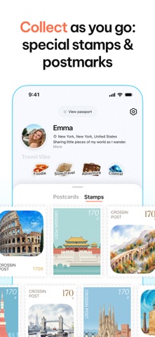 crossin — digital postcards Screenshot 5 of 5