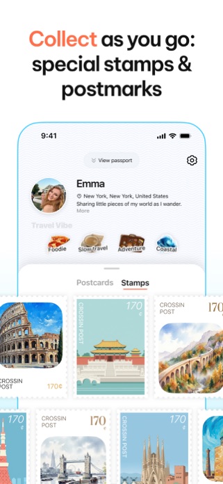crossin — digital postcards Screenshot 5 of 5