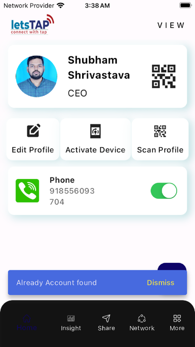 App screenshot