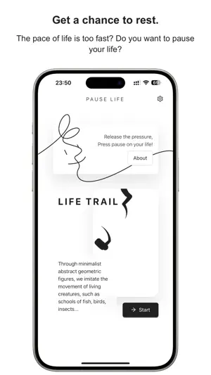 Pause Life: Destress & Clock screenshot 1