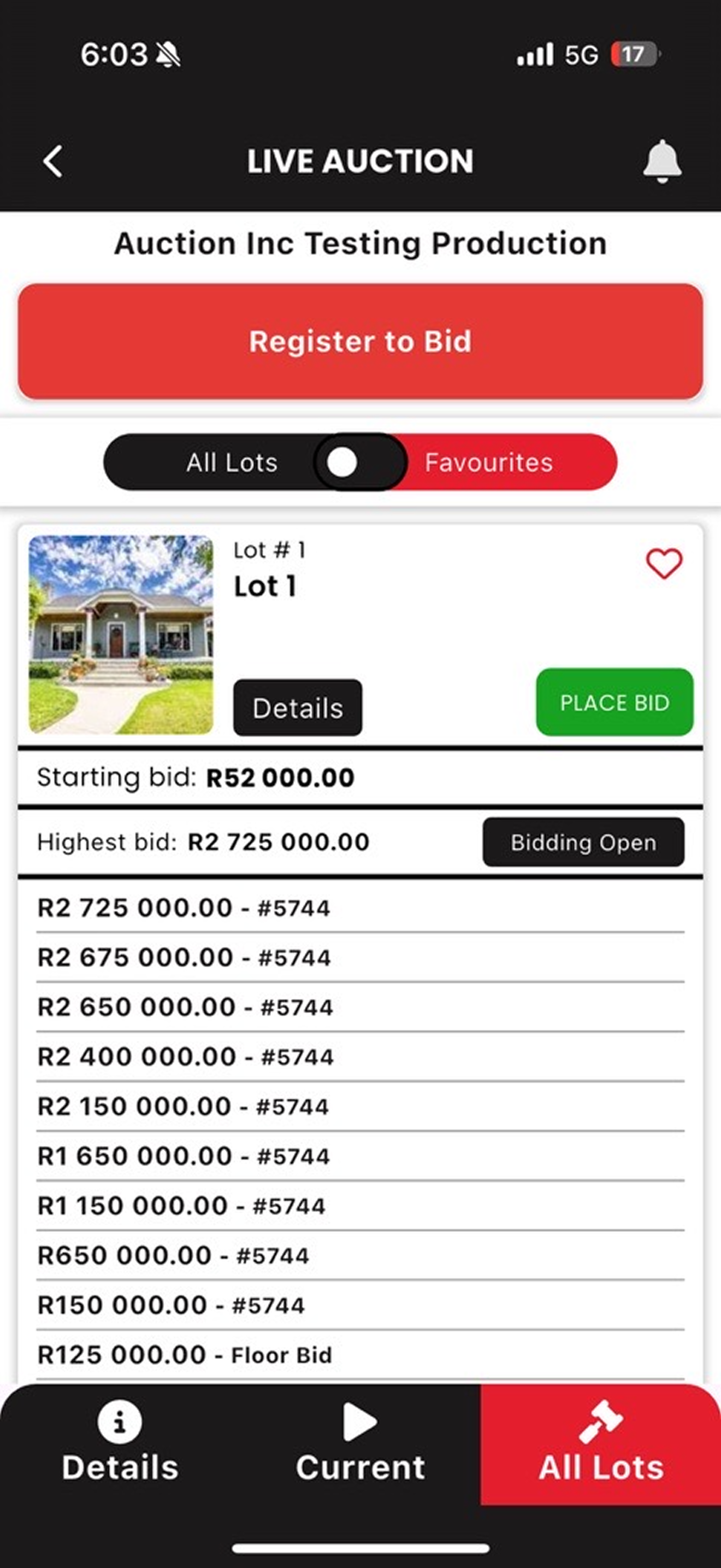 Auction Inc screenshot 4