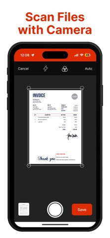 PDF Converter Scan Photo Image iPhone screenshot