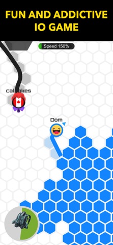 Hexar.io - #1 in IO Games iPhone screenshot