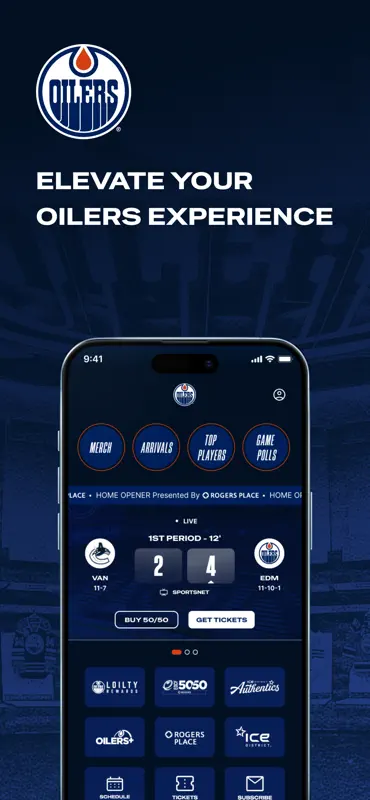 Edmonton Oilers screenshot 1 of 6