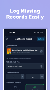 Reading Log: Parents & School screenshot