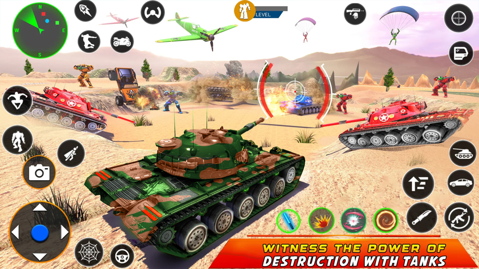 #4. Army Robot Wars - Robot Game (iOS) 来自: MINOR BUGS