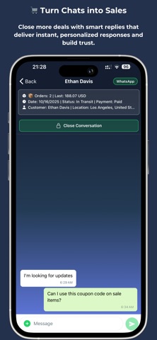Convexa: Shopify WA Messaging Screenshot 6 of 7