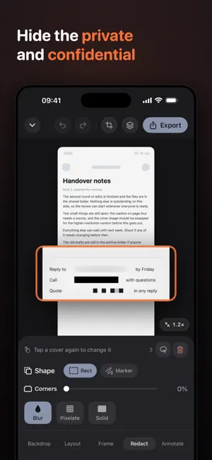 Aftershot: Screenshot Editor screenshot 1