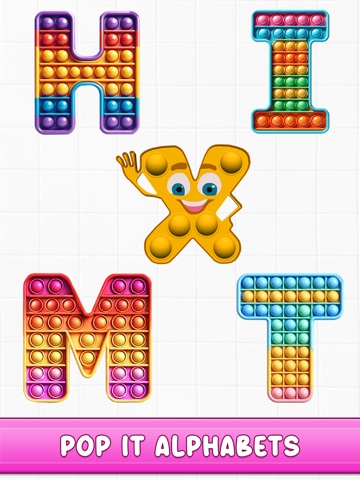 Pop It Alphabets Lore 3D Giant iPad screenshot