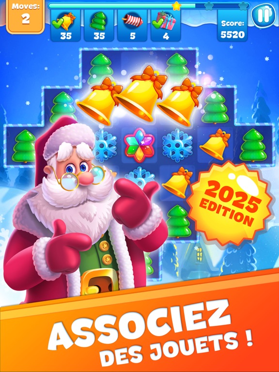 Screenshot #4 pour Christmas Sweeper 3: Match-3