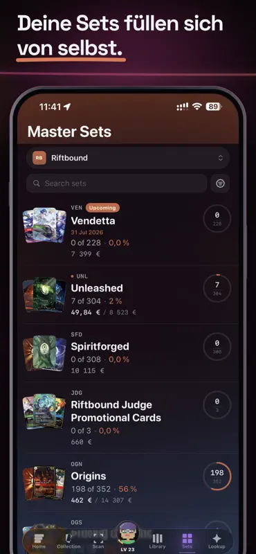 Sparkl.gg: TCG-Kartenscanner screenshot 6 of 10