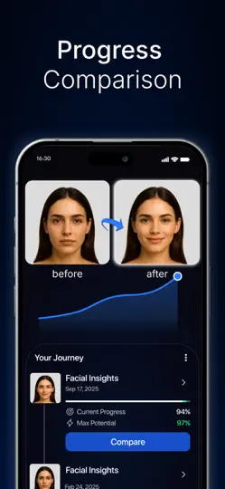 Face Rating AI Looks Analyser iPhone Ekran Görüntüsü 2