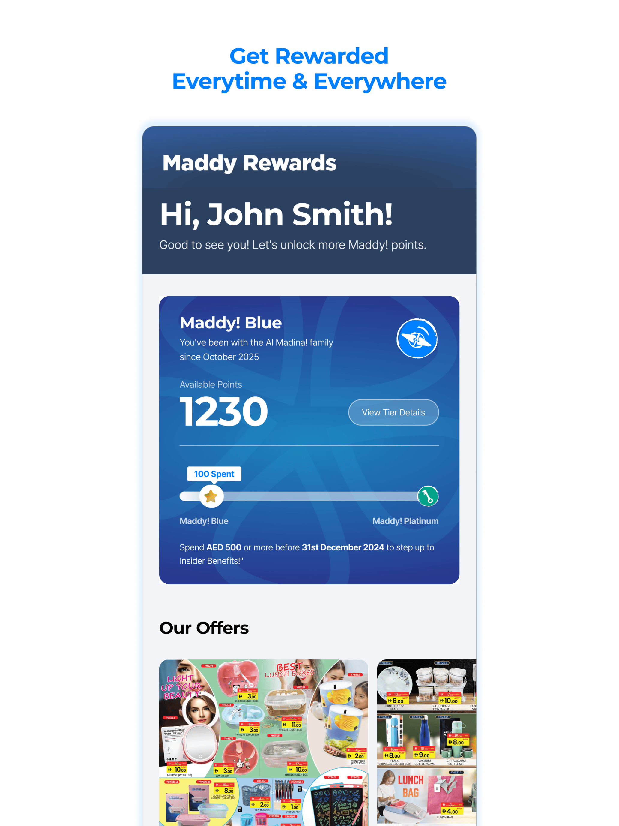 Maddy Rewards