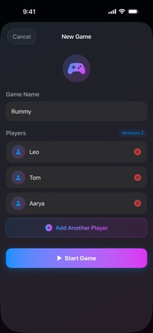 Scorepad: Modern Game Tracker Screenshot 2 of 4
