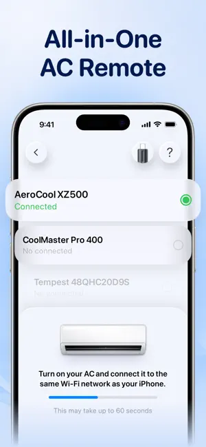 Universal AC Remote Control '' screenshot 2