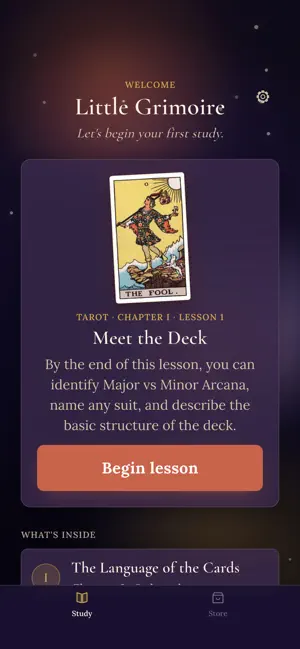 Little Grimoire: Learn Tarot screenshot 4