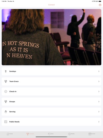 Grace Church in Hot Springs iPad screenshot