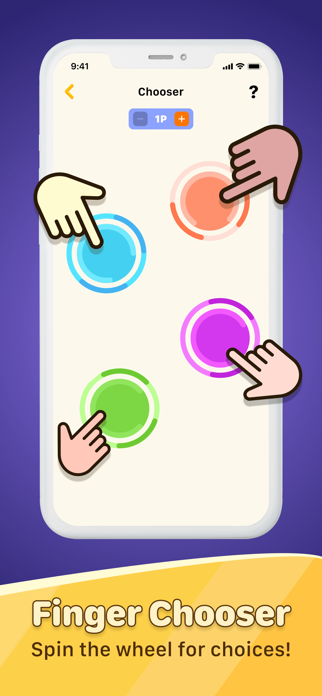 Finger Chooser & Random Picker Screenshot 1 of 7
