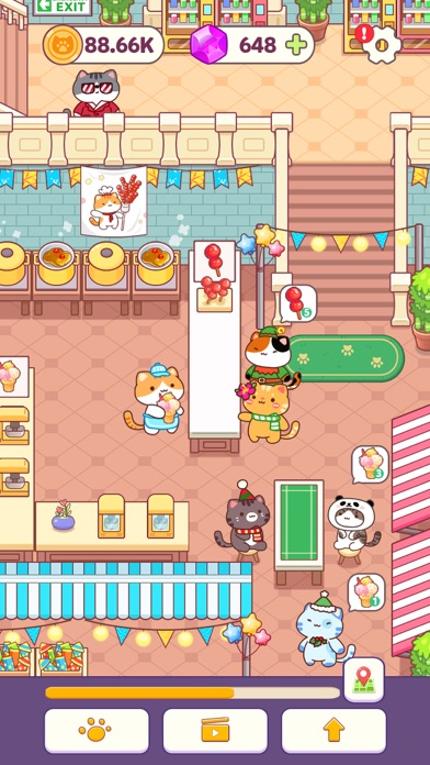 Cat Cooking Bar - Food games Screenshot