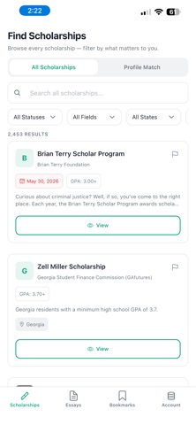 NextGrant screenshot