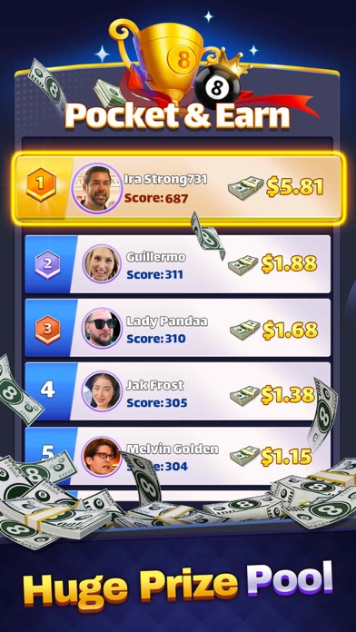 8 Ball Strike: Win Real Cash Screenshot