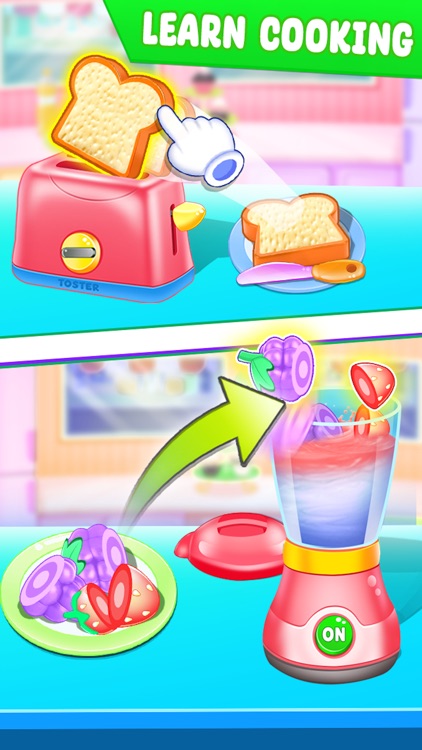 Kitchen Set - Toy Cooking Game