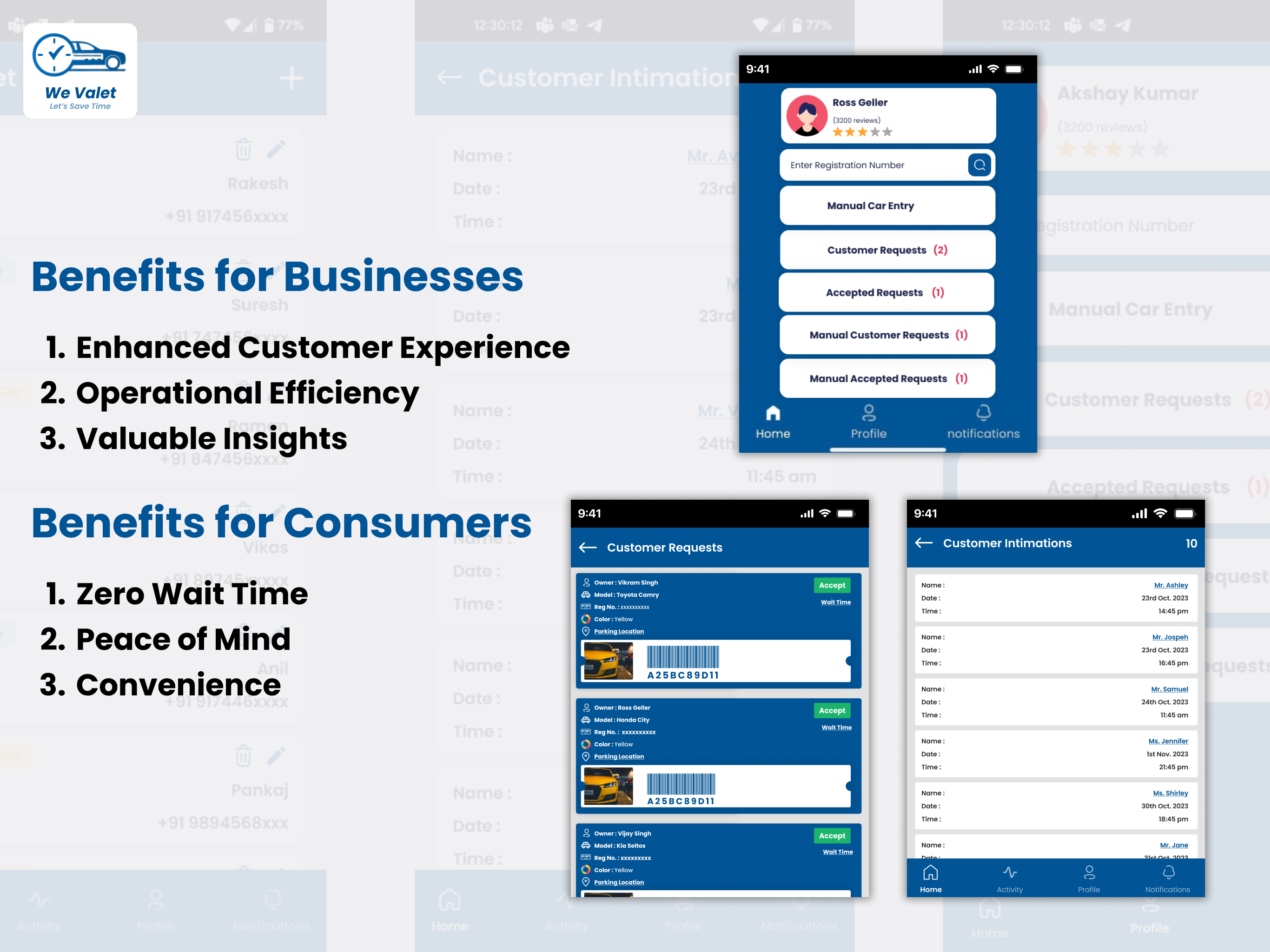 WeValet Business