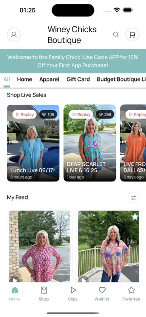 Winey Chicks Boutique screenshot 2