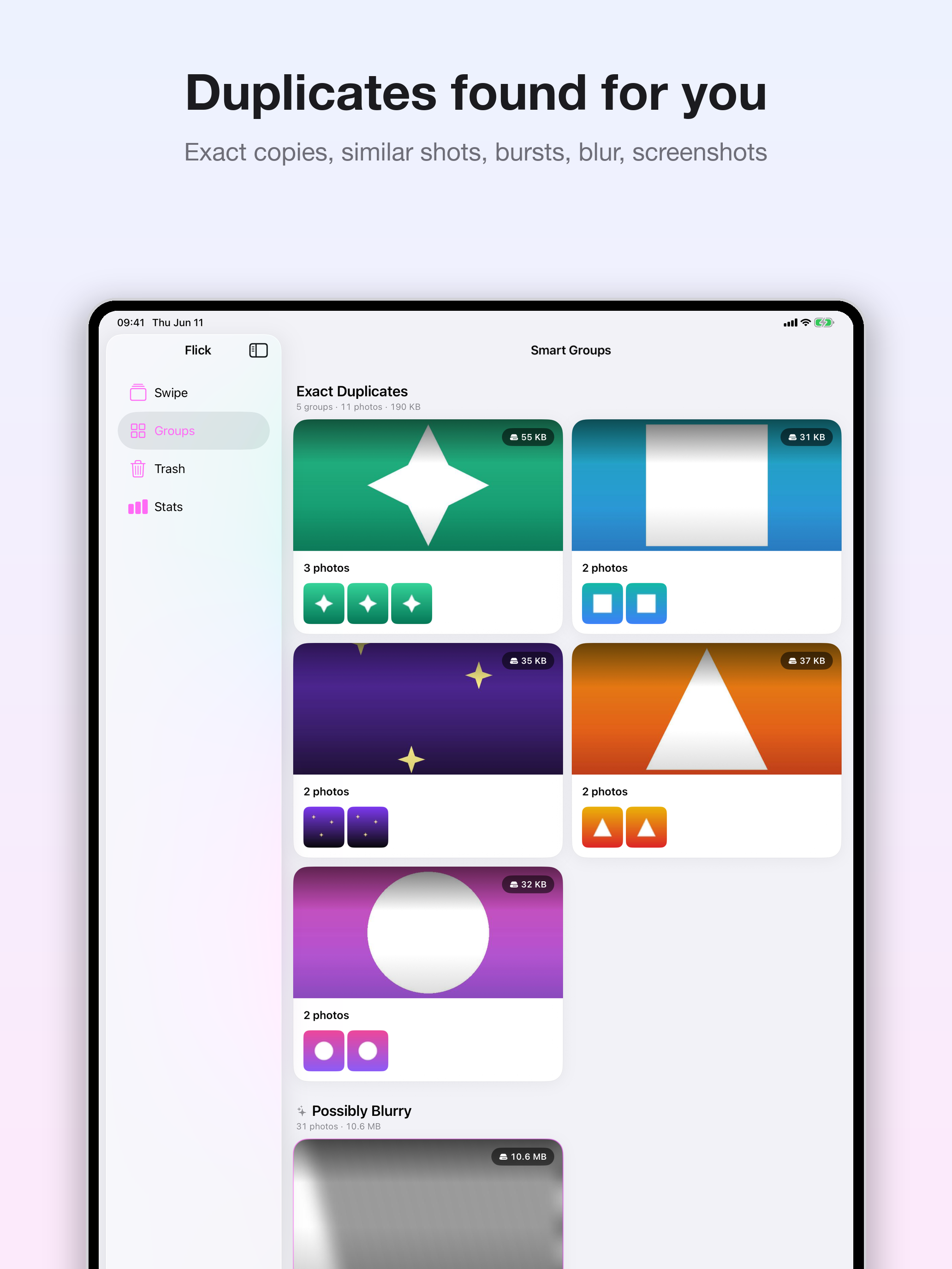Flick - Swipe Photo Cleaner
