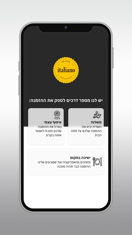 פיצה איטליאנו גבעת זאב