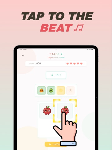 Beat Fruits – Rhythm & Memory iPad screenshot