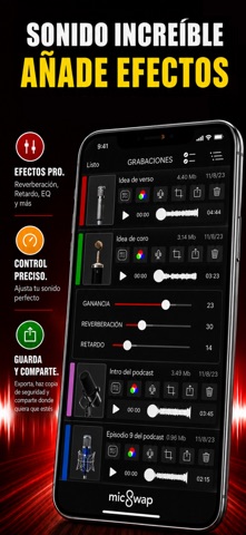 MicSwap: Microphone Recording screenshot 2