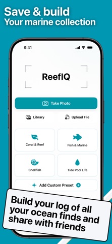 Reef Life Identifier: ReefIQ iPhone screenshot