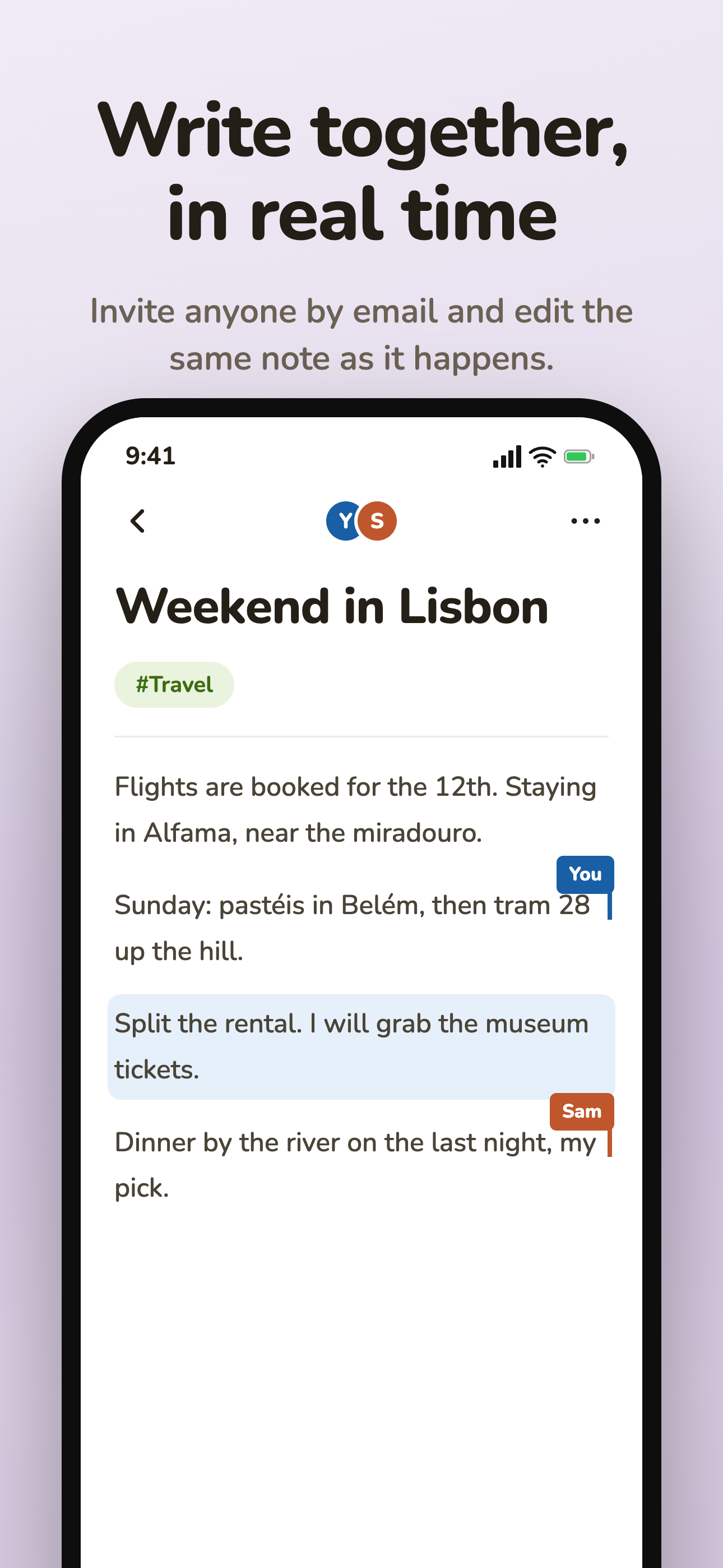 Atlas: Tasks, Notes & Journal screenshot 4