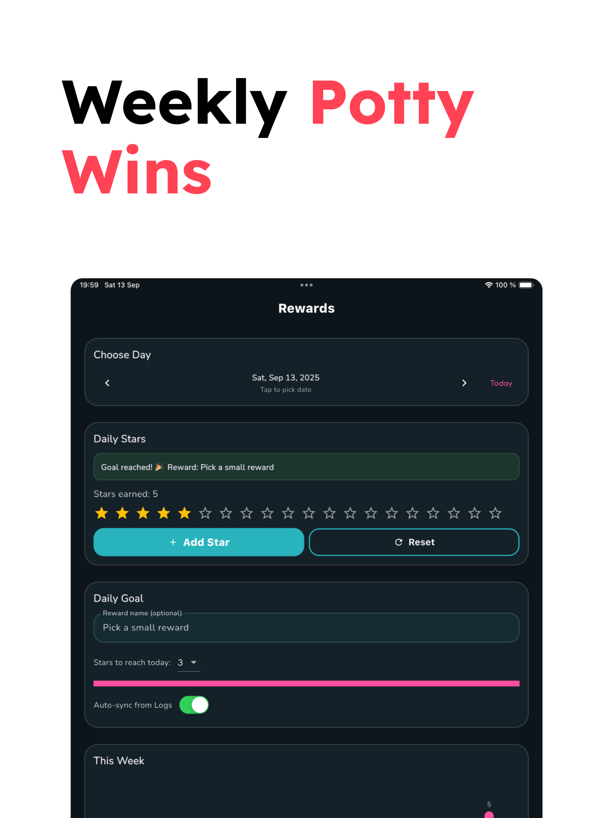 Potty Training App Baby Kid