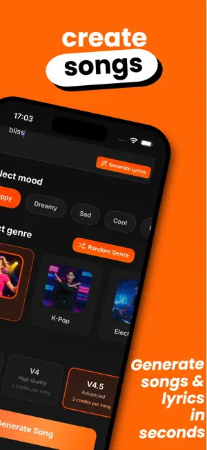 Rimox - AI Song Generator screenshot 2