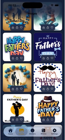 Happy Fathers Day 2026 Images iPhone screenshot