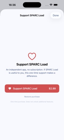 SPARC Load screenshot