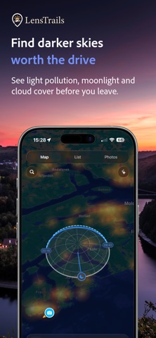 LensTrails screenshot
